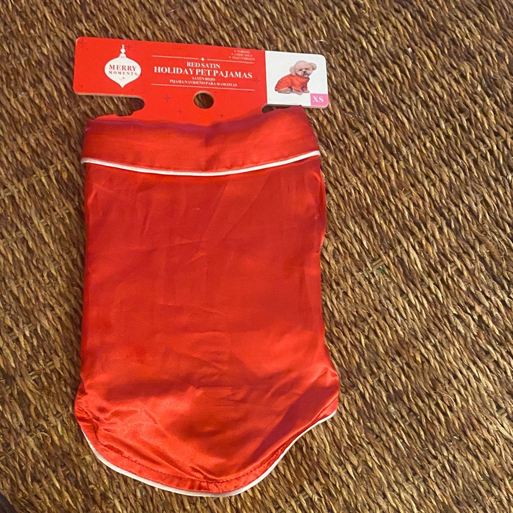 Red Holiday Pet Pajamas